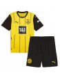 Borussia Dortmund Domácí dres pro děti 2024-25 Krátký Rukáv (+ trenýrky)